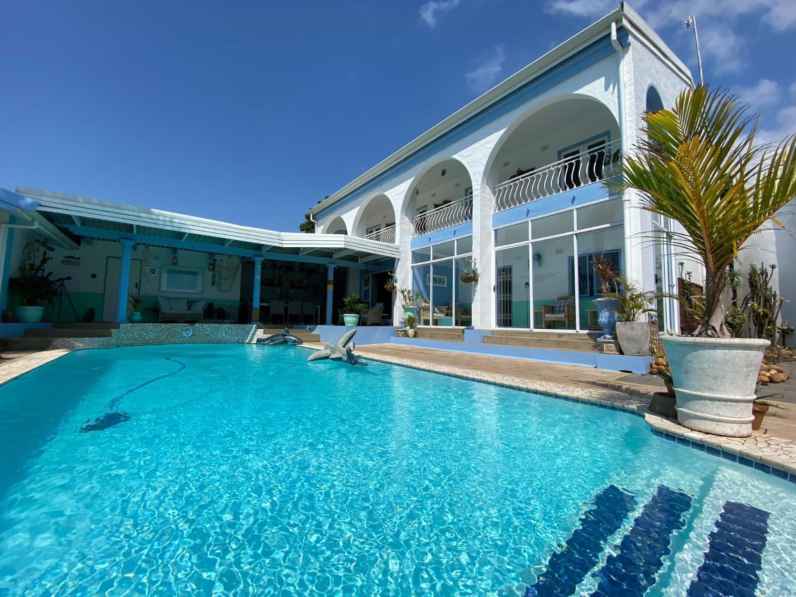 The Lazy Shark Freeland Park Scottburgh Kwazulu Natal South Africa House, Building, Architecture, Palm Tree, Plant, Nature, Wood, Swimming Pool