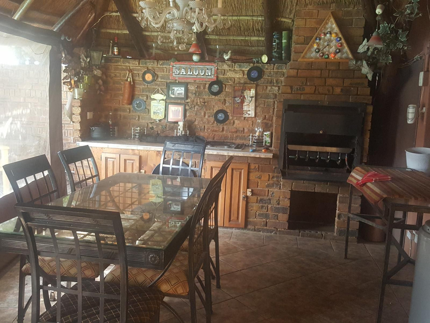 The Loft Lynettes Krugersdorp Gauteng South Africa Cabin, Building, Architecture, Fireplace, Bar