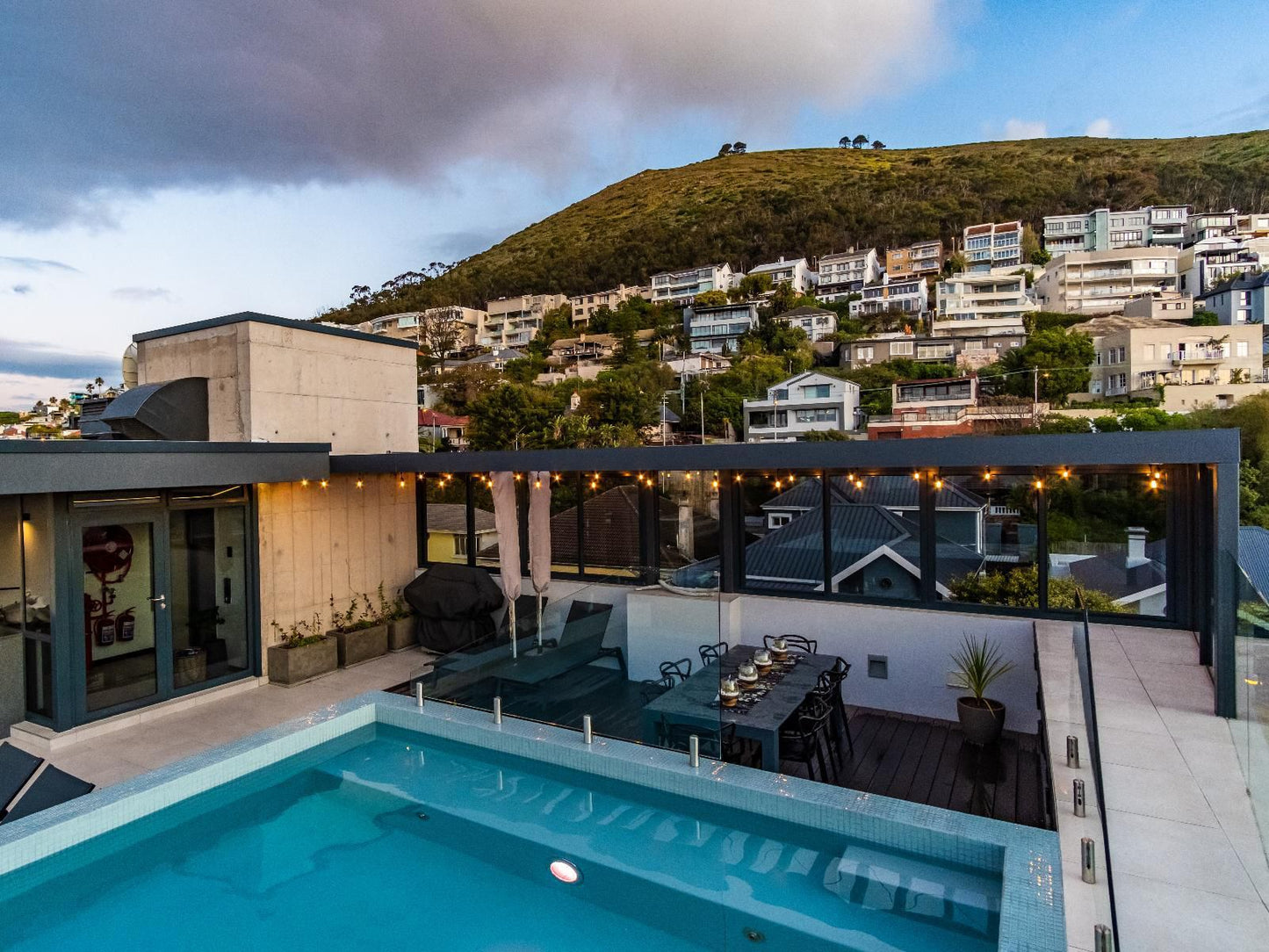 The Murex Three Anchor Bay Cape Town Western Cape South Africa Balcony, Architecture, House, Building, Mountain, Nature, Palm Tree, Plant, Wood, Highland, Swimming Pool