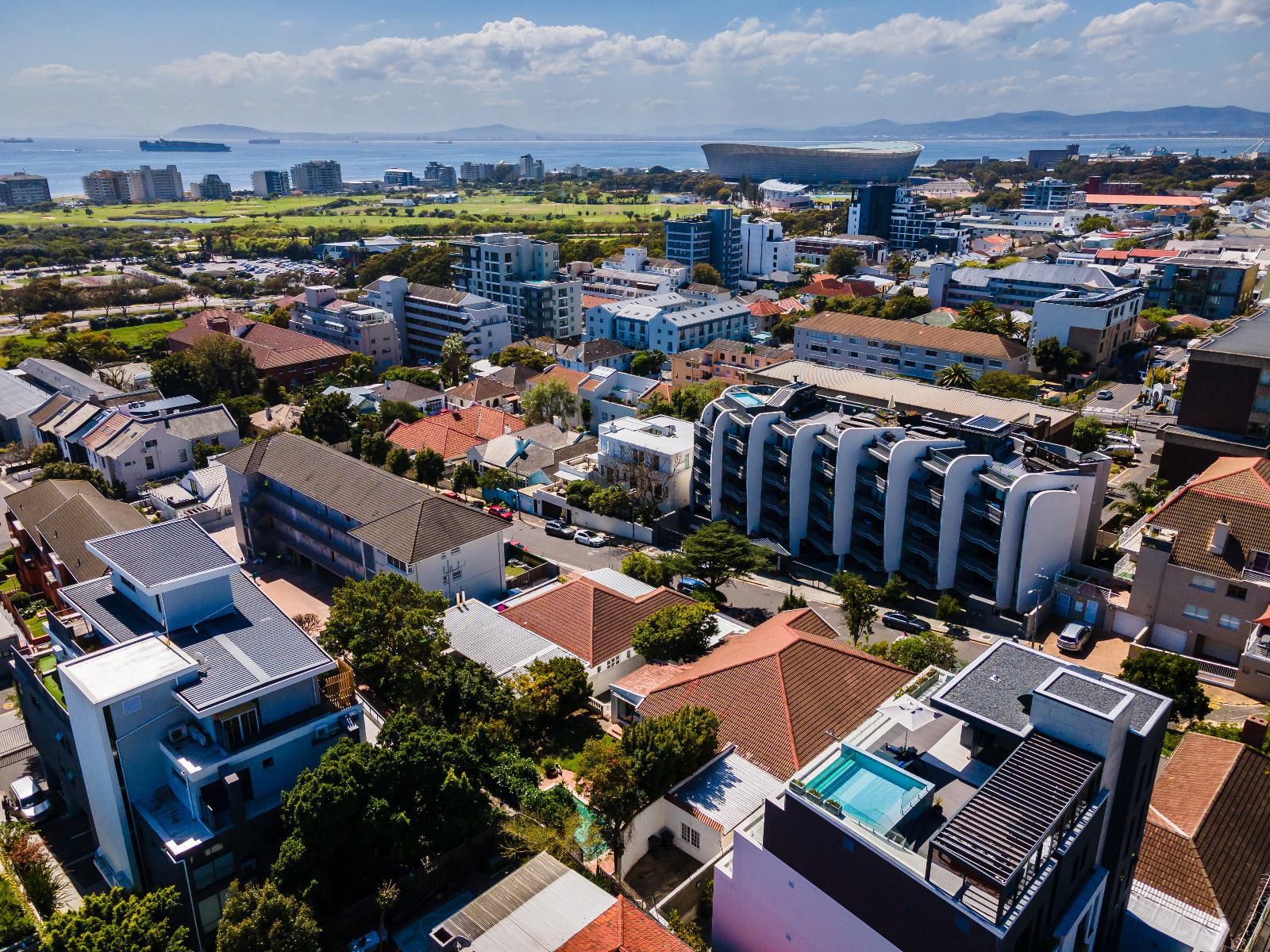 The Murex Three Anchor Bay Cape Town Western Cape South Africa House, Building, Architecture, Aerial Photography, City