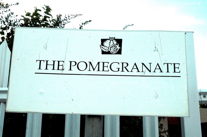 The Pomegranate Durbanville Hills Cape Town Western Cape South Africa Sign