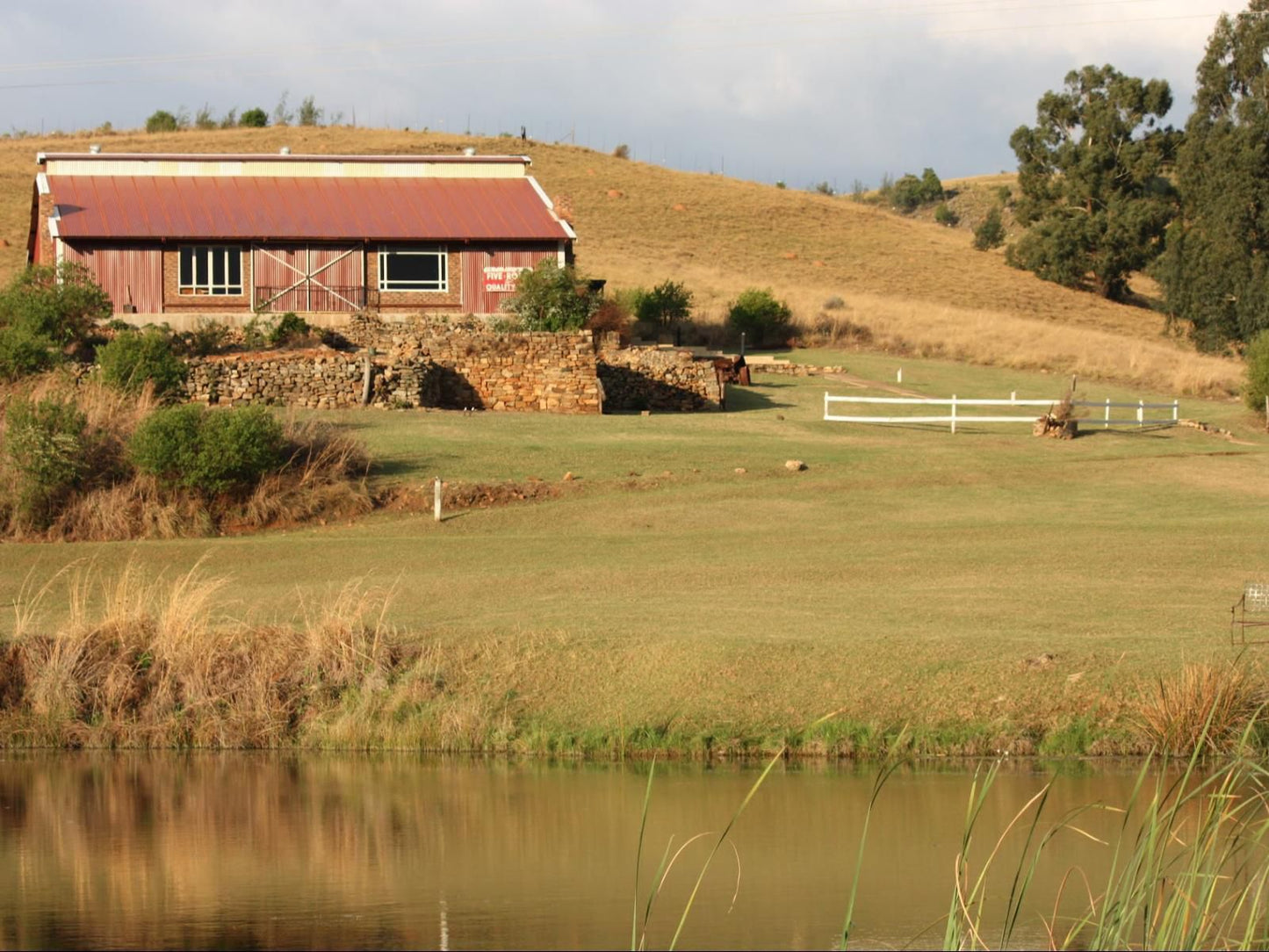 The Red Barn Dullstroom, River, Nature, Waters