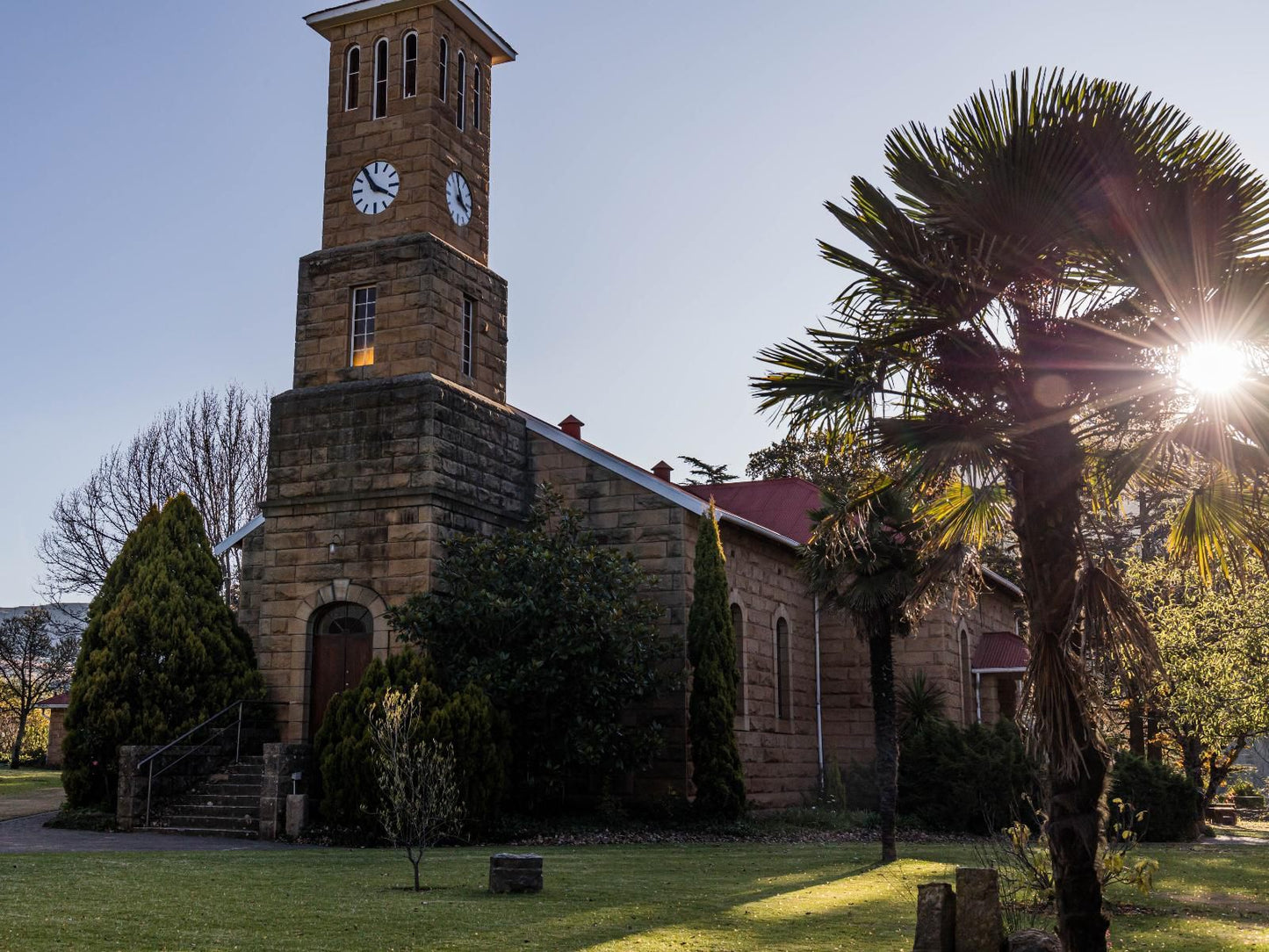 The Red Door Clarens Clarens Free State South Africa Tower, Building, Architecture, Church, Religion