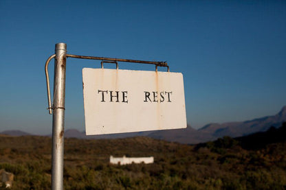 The Rest Farm Nieu Bethesda Eastern Cape South Africa Sign, Text, Desert, Nature, Sand