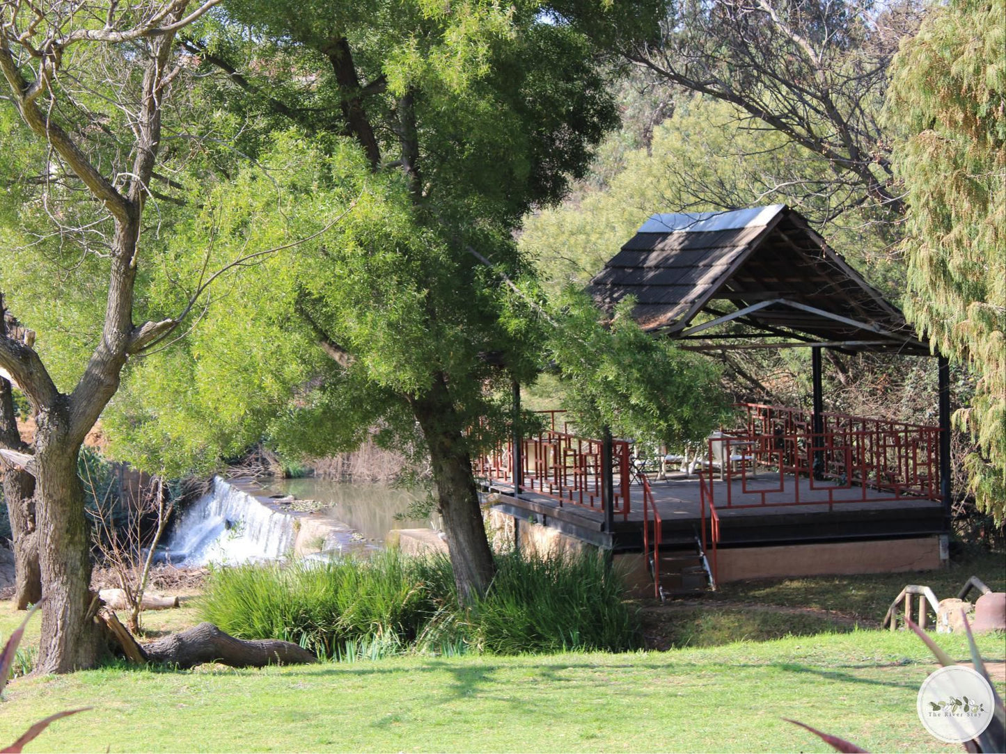 The River Cottage And Mainhouse At Woodlands Muldersdrift Gauteng South Africa River, Nature, Waters