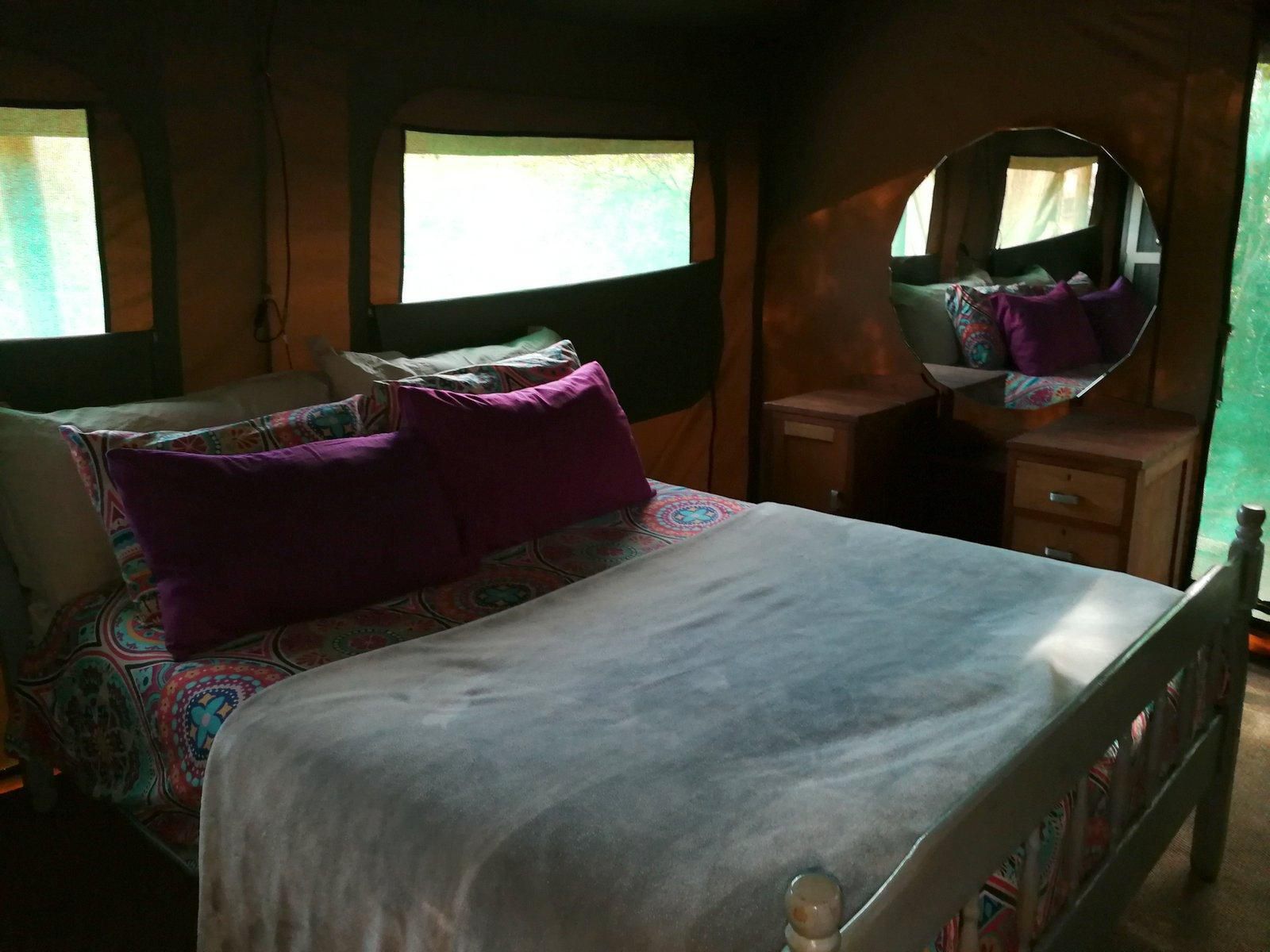 The Storytellers, Dassie Den (Glamping), Train, Vehicle, Tent, Architecture, Window, Bedroom