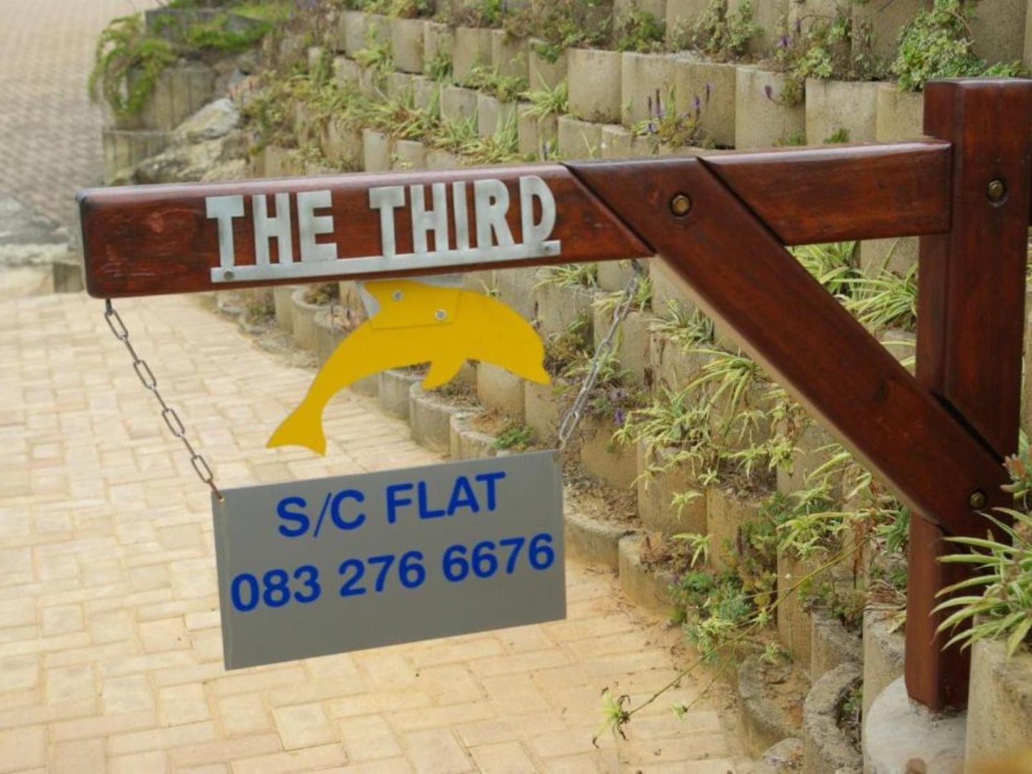 The Third Dolphin Herolds Bay Western Cape South Africa Sign