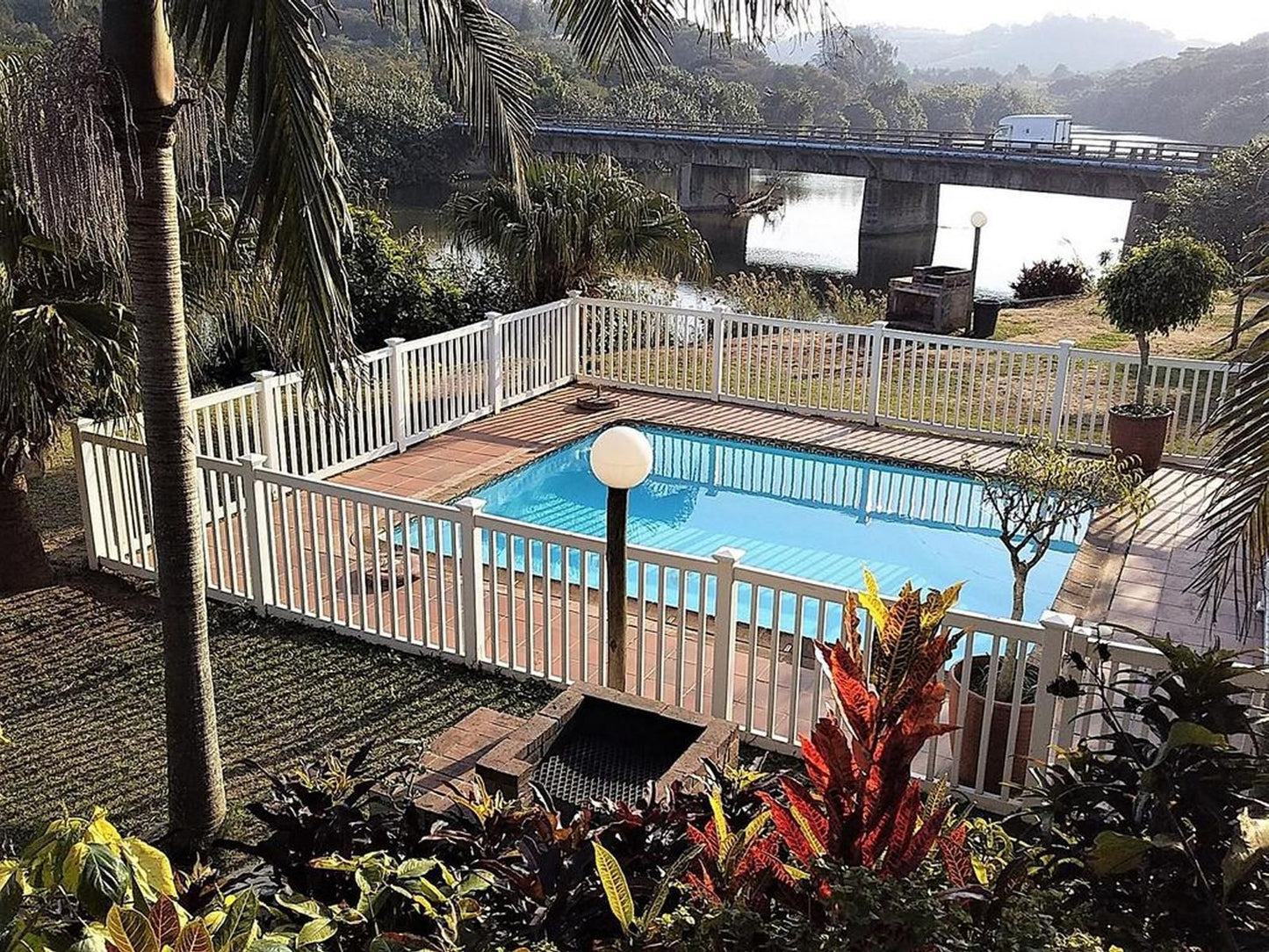 The Tweni Waterfront Guest Lodge, Palm Tree, Plant, Nature, Wood, River, Waters, Garden, Swimming Pool