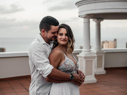 The View Boutique Hotel & Spa, Superior Deluxe - Sea View, Face, Person, Two Faces, Bride, Female, Bridal Couple, Wedding, Portrait, Frontal Face, Adult, Eyes Open, Profile Face