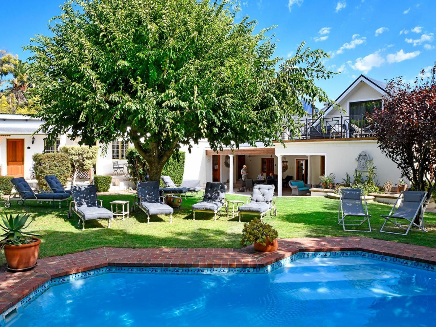 The Coach House Franschhoek Western Cape South Africa Complementary Colors, House, Building, Architecture, Garden, Nature, Plant, Swimming Pool