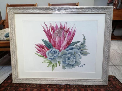 The Golden Grape Bed And Breakfast Lutzville Western Cape South Africa Bouquet Of Flowers, Flower, Plant, Nature, Painting, Art, Picture Frame