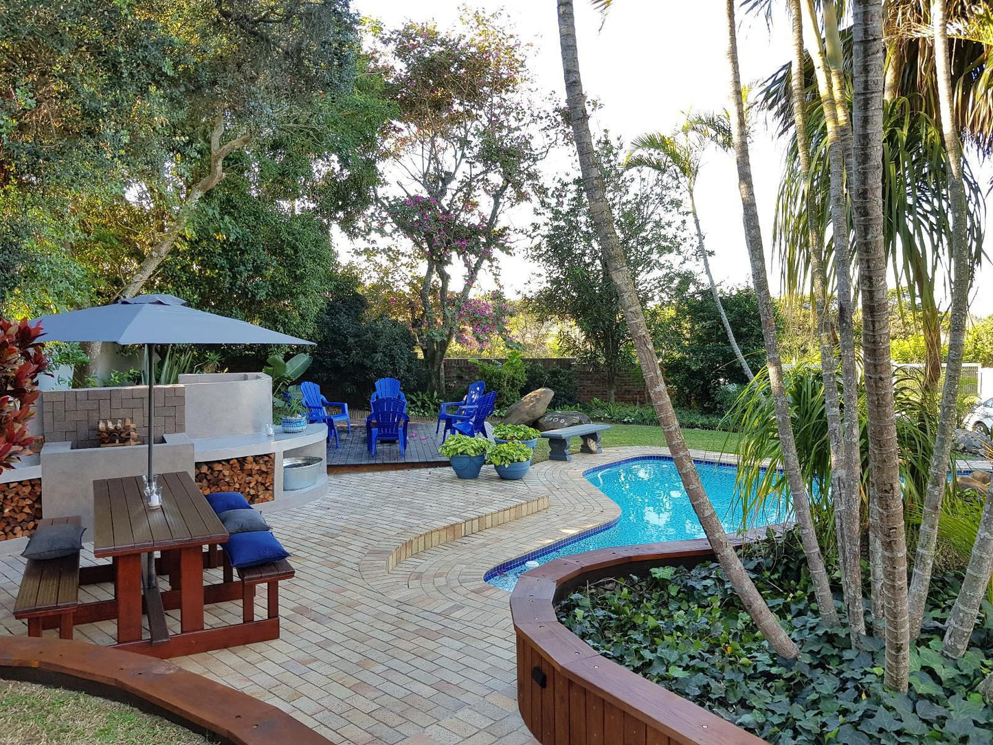 The Hillcrest Guesthouse Beacon Bay East London Eastern Cape South Africa Palm Tree, Plant, Nature, Wood, Garden, Swimming Pool