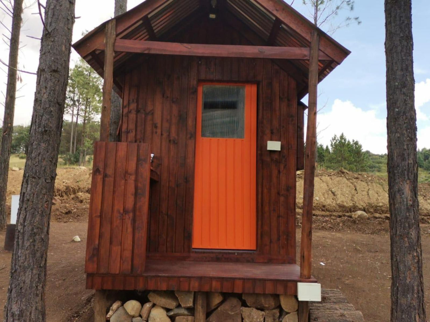 The Kingfisher Country Cottages And Trout Lodge Machadodorp Mpumalanga South Africa Cabin, Building, Architecture