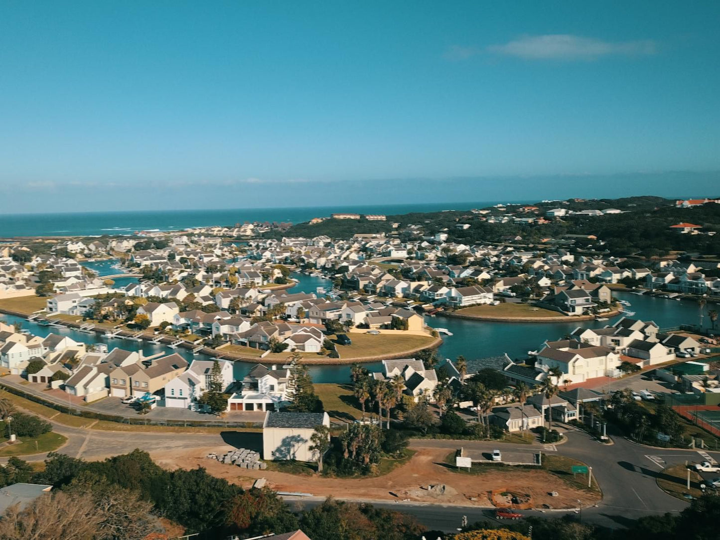 The Lookout Guest House Port Alfred Eastern Cape South Africa Beach, Nature, Sand, Island, Palm Tree, Plant, Wood, Aerial Photography, City, Architecture, Building