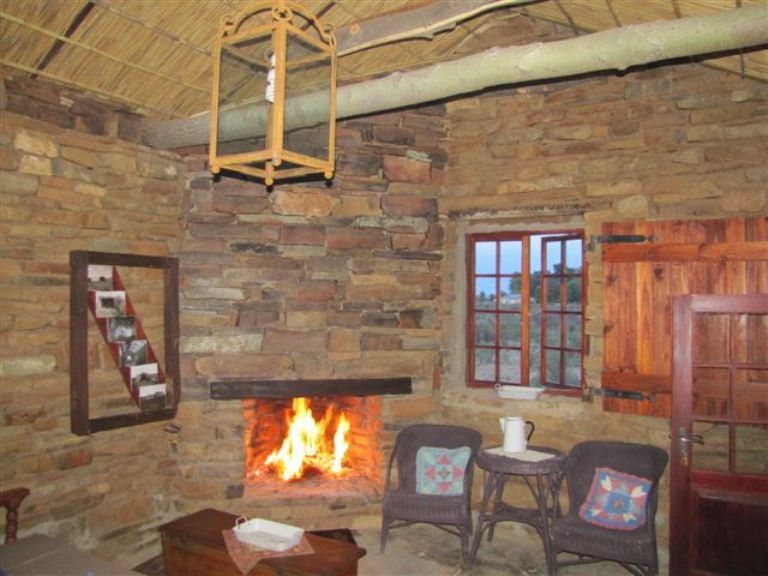 The Old Stone Shed Carnarvon Northern Cape South Africa Cabin, Building, Architecture, Fire, Nature, Fireplace