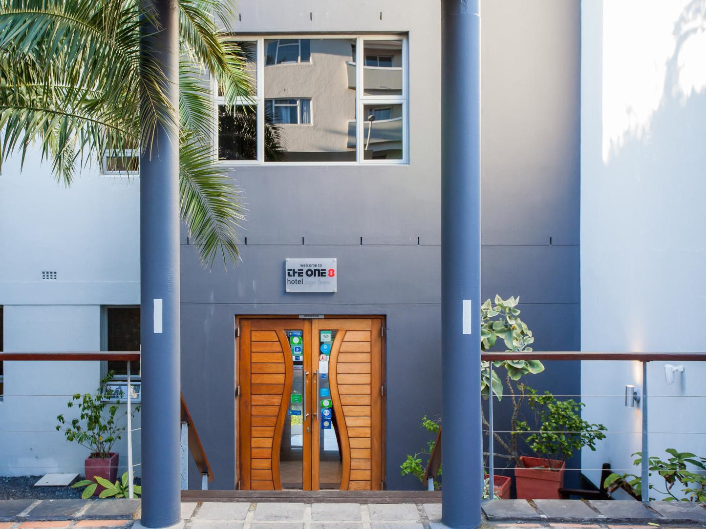 The One 8 Hotel Three Anchor Bay Cape Town Western Cape South Africa Door, Architecture, House, Building, Palm Tree, Plant, Nature, Wood