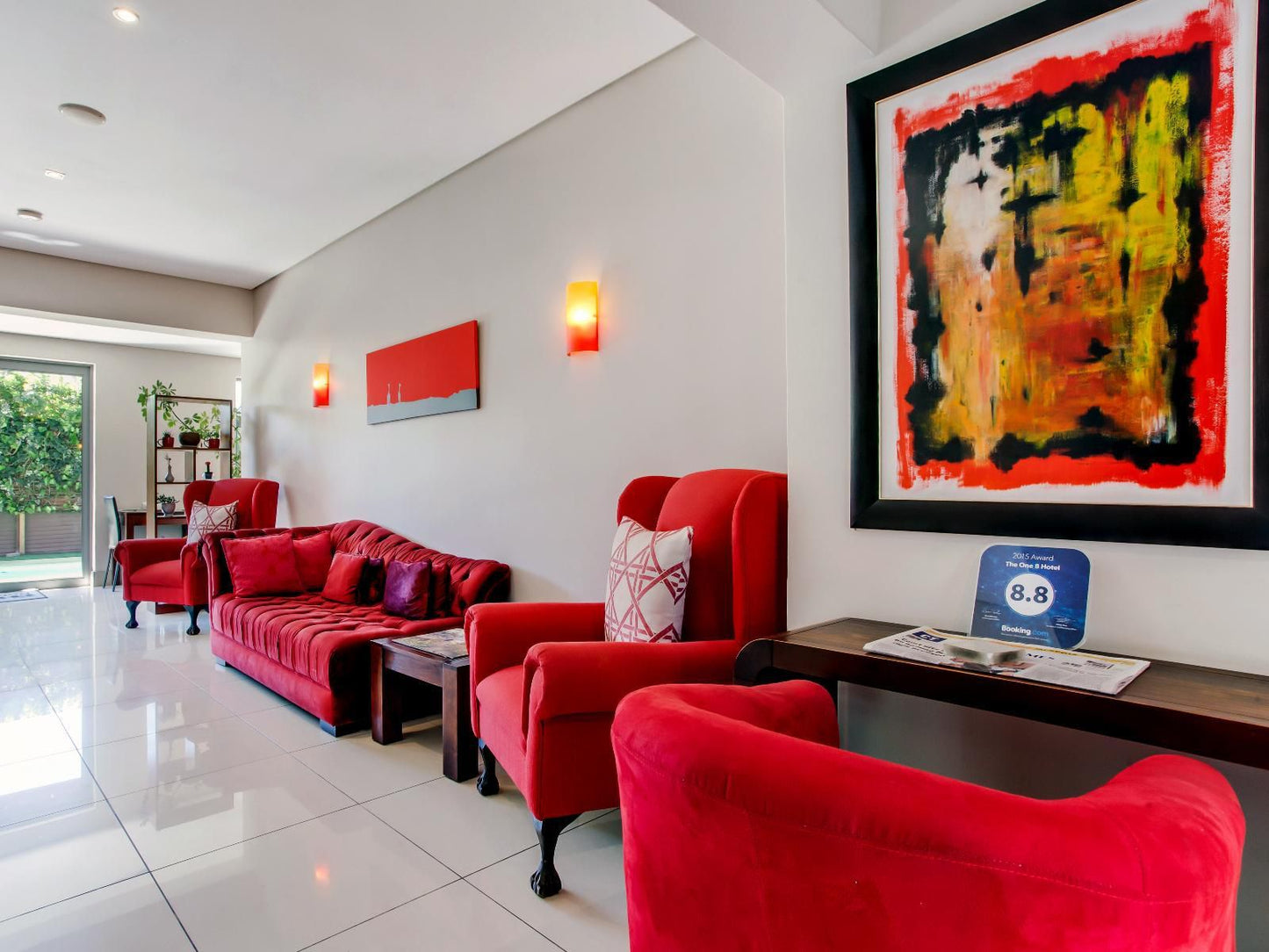The One 8 Hotel Three Anchor Bay Cape Town Western Cape South Africa Living Room
