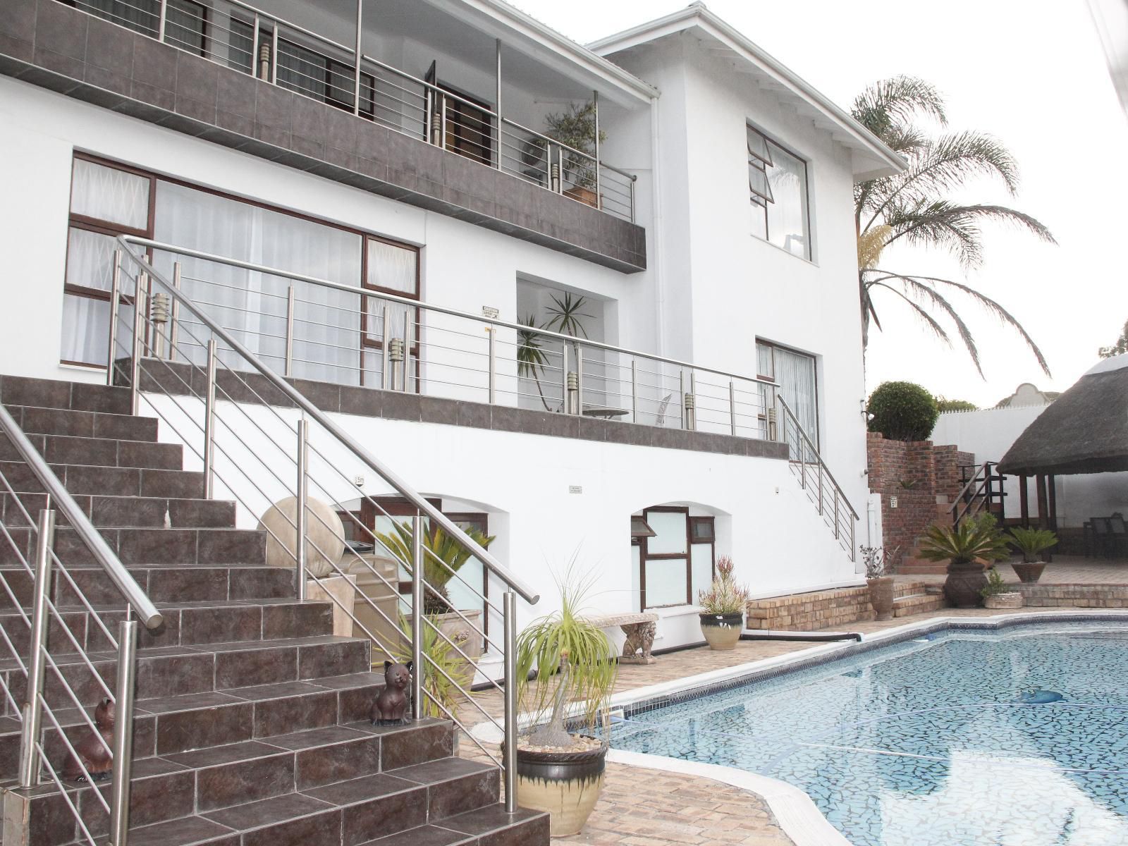 The Palace Guest House Summerstrand Port Elizabeth Eastern Cape South Africa Unsaturated, Balcony, Architecture, House, Building, Palm Tree, Plant, Nature, Wood, Swimming Pool