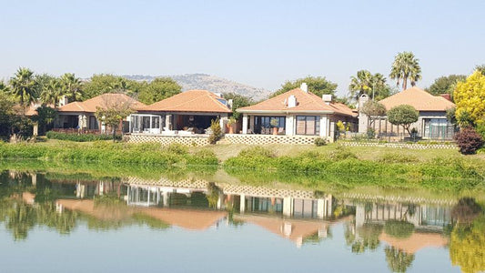 The Pecan Lake Guesthouse Pecanwood Estate Hartbeespoort North West Province South Africa Complementary Colors, House, Building, Architecture, Lake, Nature, Waters, Palm Tree, Plant, Wood, River