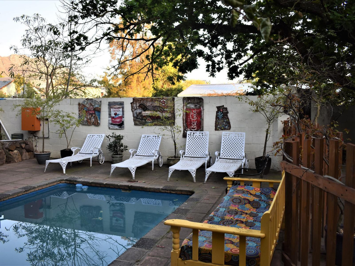 The Red Tin Roof Riebeek Kasteel Western Cape South Africa Swimming Pool