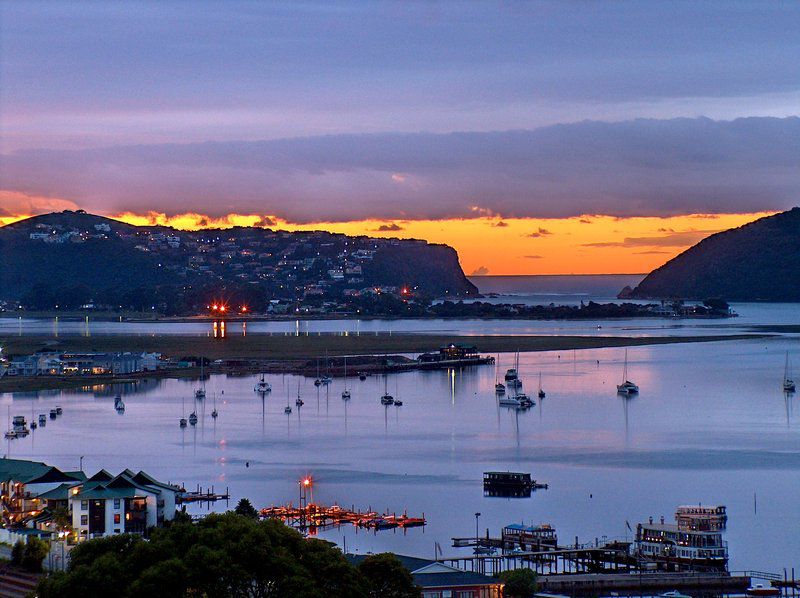 Thesen Islands Destinations Thesen Island Knysna Western Cape South Africa Beach, Nature, Sand, Harbor, Waters, City, Tower, Building, Architecture, Framing, Sunset, Sky