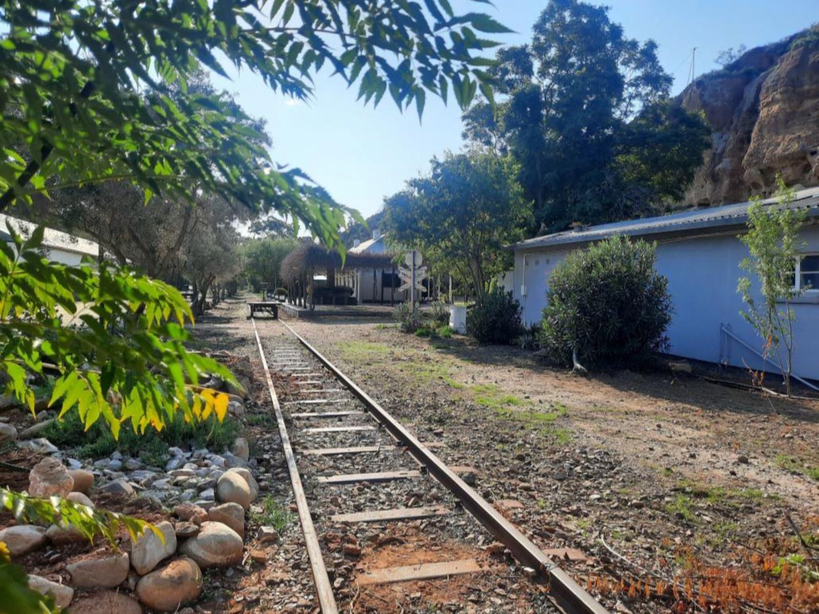 The Station Calitzdorp Calitzdorp Western Cape South Africa Train, Vehicle, House, Building, Architecture, Railroad