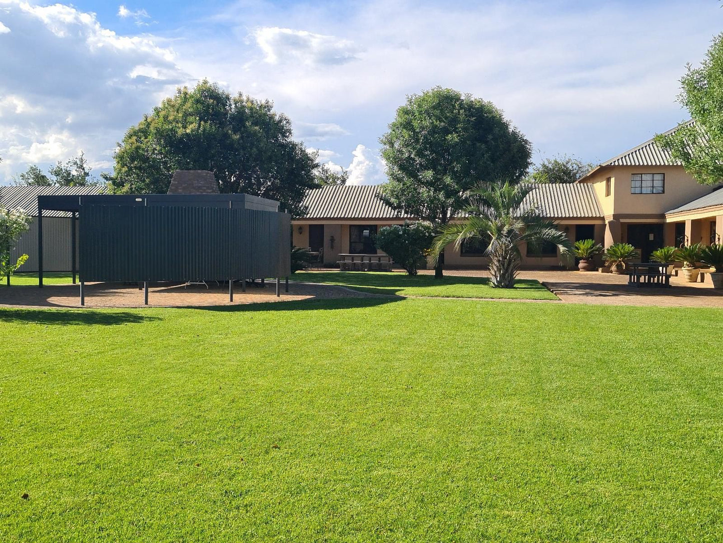 The Venue And Guest Rooms On Site Potchefstroom North West Province South Africa Complementary Colors, Palm Tree, Plant, Nature, Wood