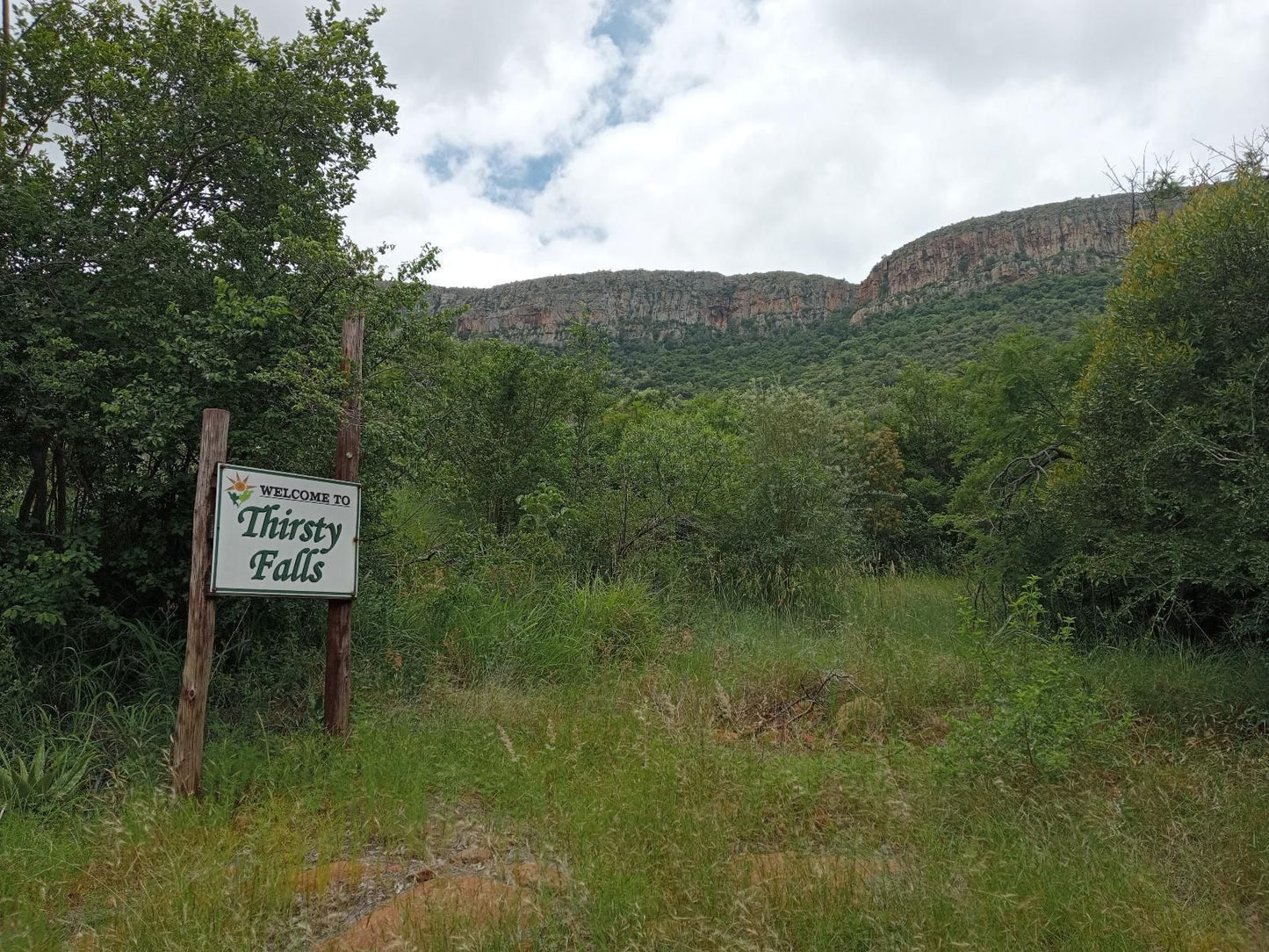 Thirsty Falls Nature Retreat Magaliesburg Gauteng South Africa Sign