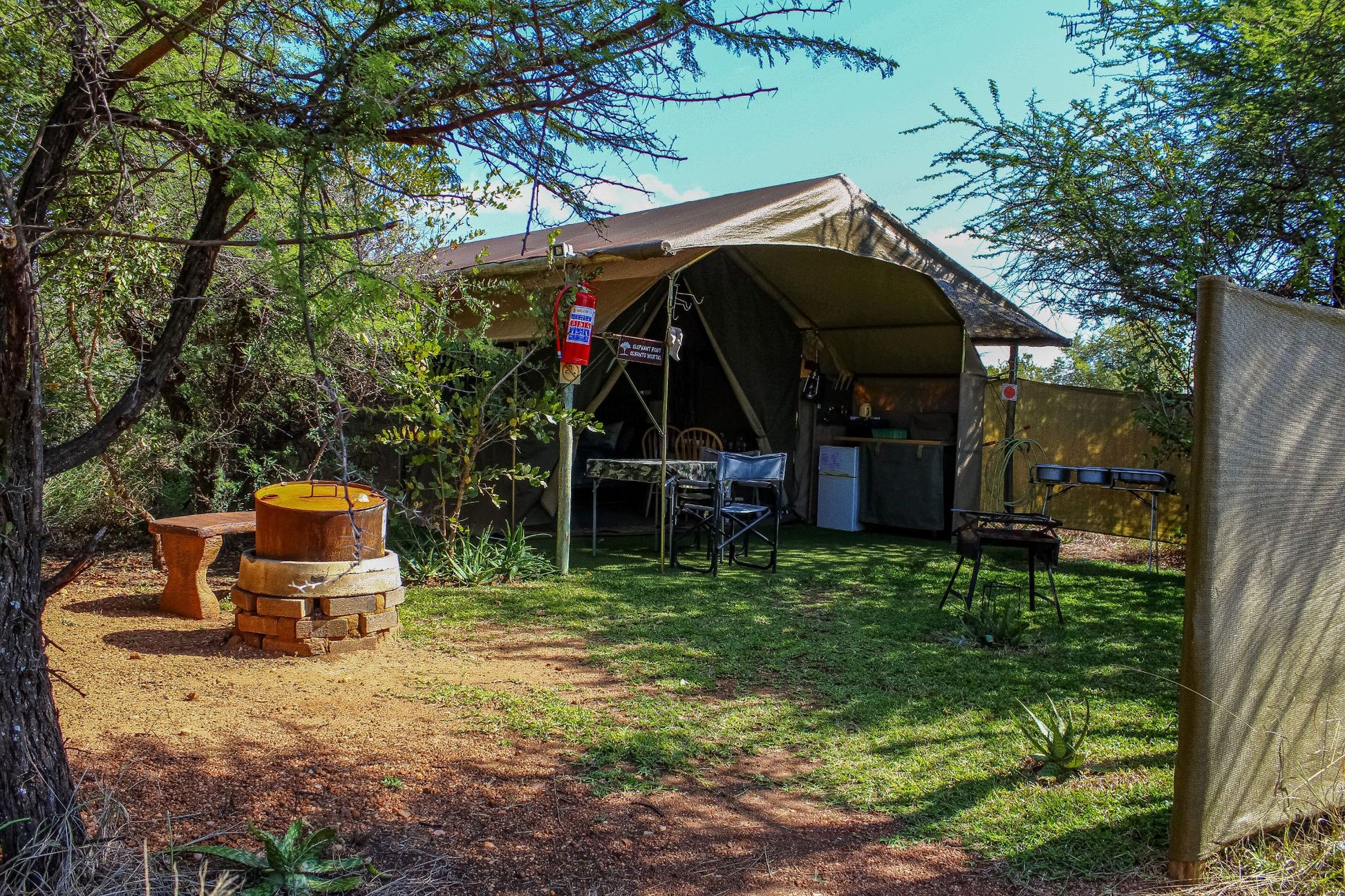 Thorn Tree Bush Camp Campsites Dinokeng Game Reserve Gauteng South Africa Tent, Architecture