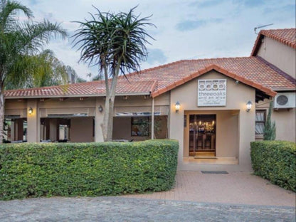 Three Oaks And An Aloe Flora Park Ah Hartbeespoort Hartbeespoort North West Province South Africa House, Building, Architecture, Palm Tree, Plant, Nature, Wood