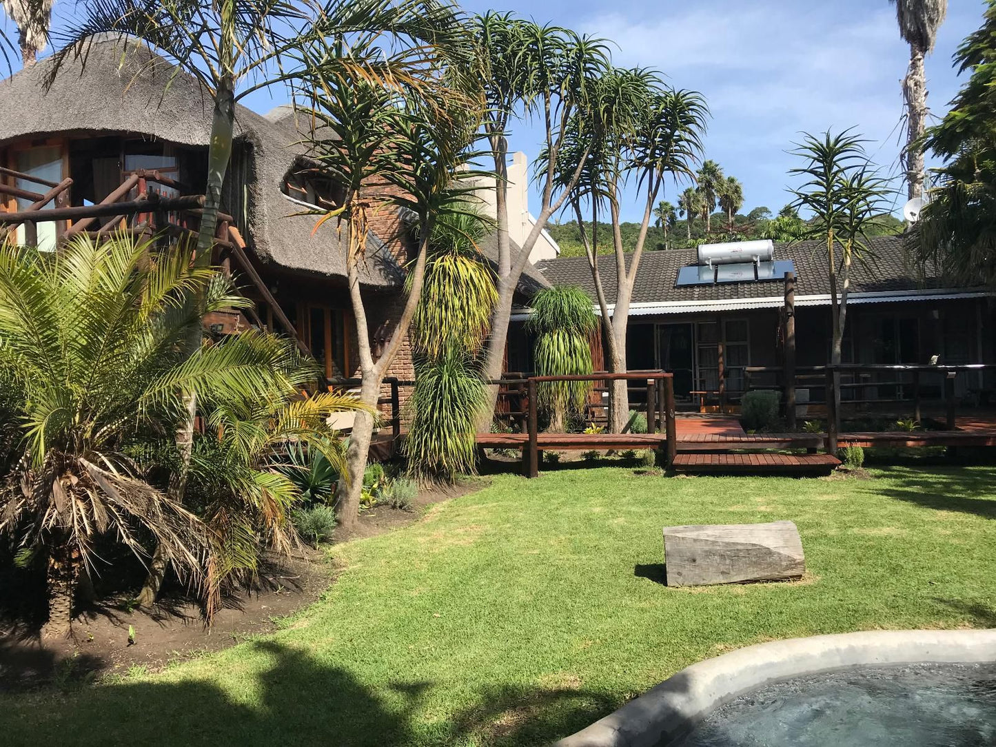 Tidewaters River Lodge Gonubie East London Eastern Cape South Africa House, Building, Architecture, Palm Tree, Plant, Nature, Wood, Swimming Pool