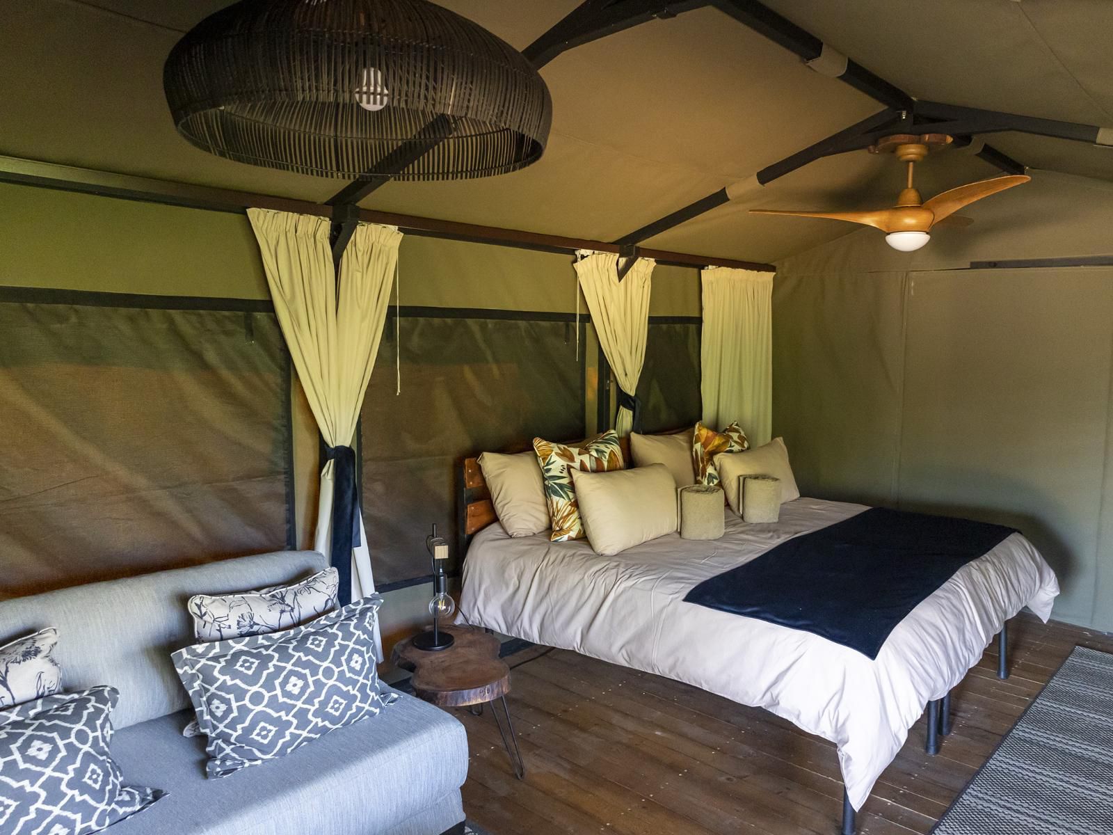 Timbila Camp Namibia, Camp Namibia Glamping Tent, Bedroom