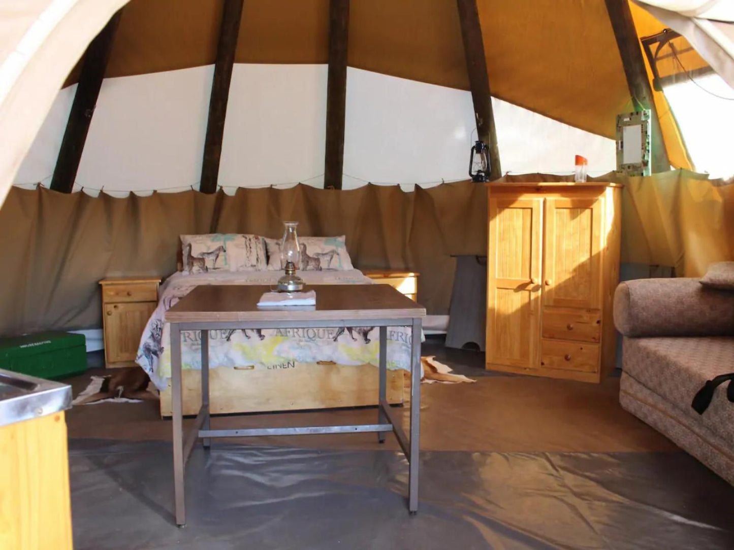 Tipi Bush Camp, Side Tipi, Tent, Architecture