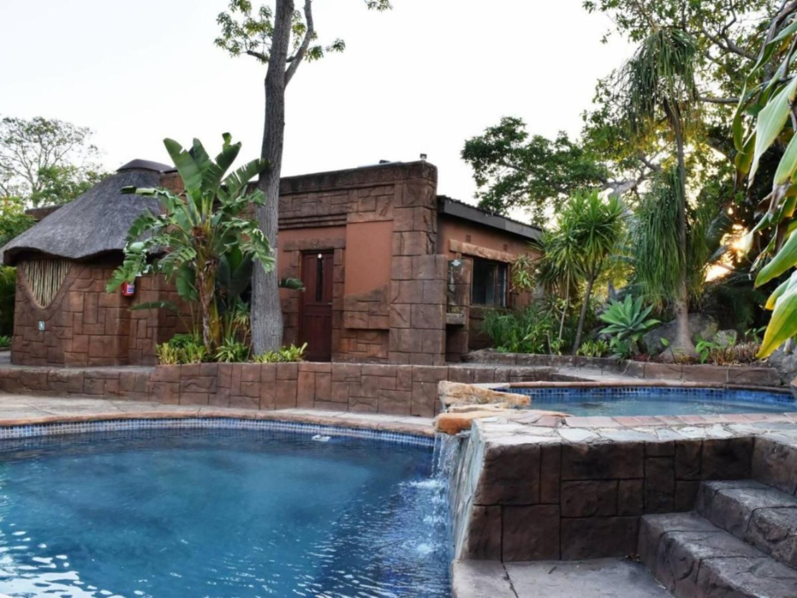 Tipperary Game Lodge Nelspruit Mpumalanga South Africa House, Building, Architecture, Palm Tree, Plant, Nature, Wood, Garden, Swimming Pool