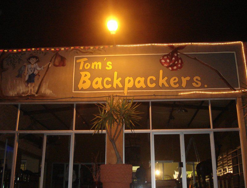 Tom S Backpackers Hennops River Gauteng South Africa Sign