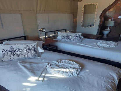 Torgos Lodge, Luxury Tented Chalets, Bedroom