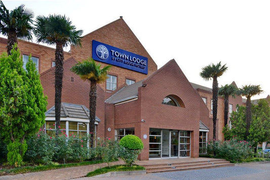 Town Lodge Sandton Grayston Drive Sandown Johannesburg Gauteng South Africa House, Building, Architecture, Palm Tree, Plant, Nature, Wood, Sign