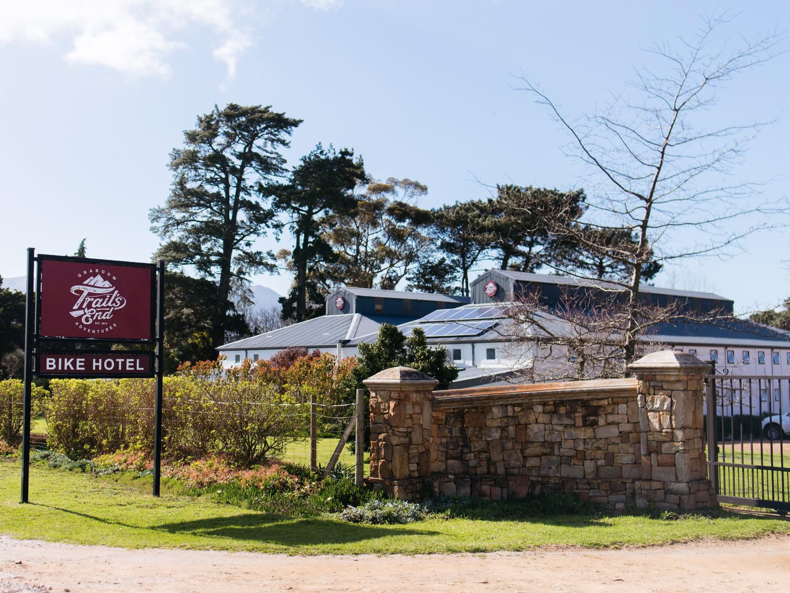 Trail S End Hotel Grabouw Western Cape South Africa Complementary Colors, Sign