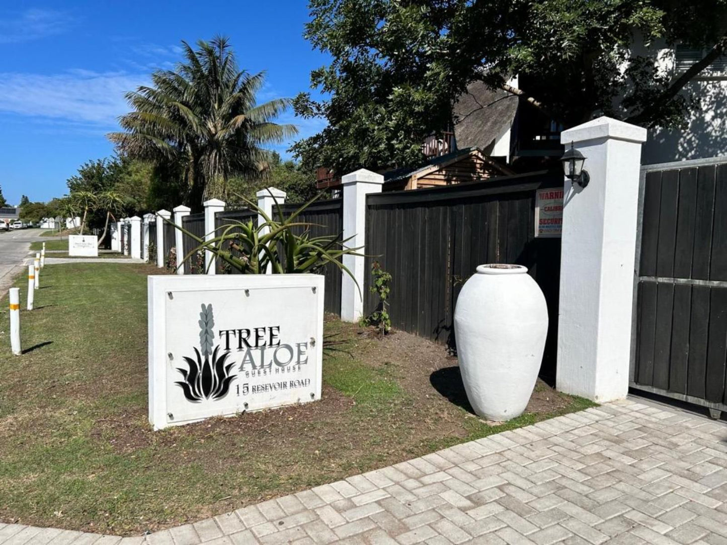 Tree Aloe Guest House, House, Building, Architecture, Palm Tree, Plant, Nature, Wood, Cemetery, Religion, Grave