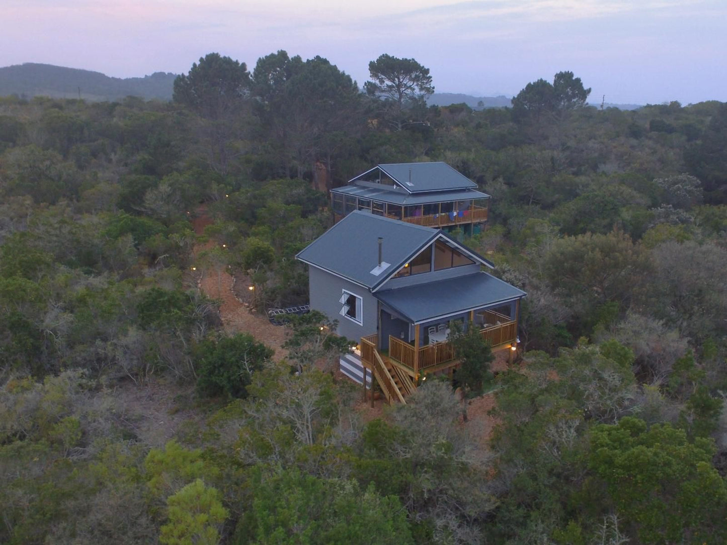 Treedom Villas And Vardos Wilderness Western Cape South Africa Building, Architecture