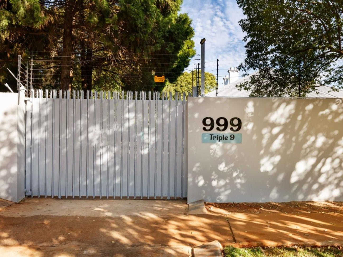 Triple9 Hatfield Guesthouse Hatfield Pretoria Tshwane Gauteng South Africa Gate, Architecture, Shipping Container, Sign