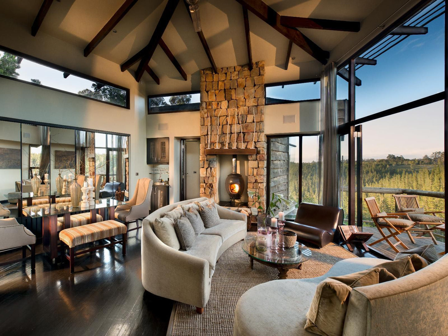 Tsala Treetop Lodge, Living Room