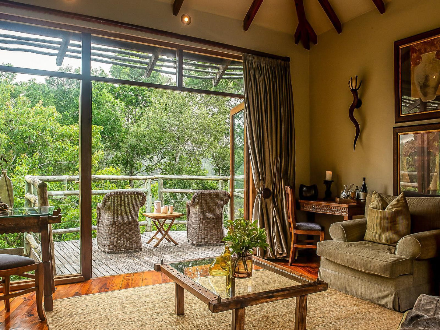 Tsala Treetop Lodge And Villas Plettenberg Bay Western Cape South Africa Living Room