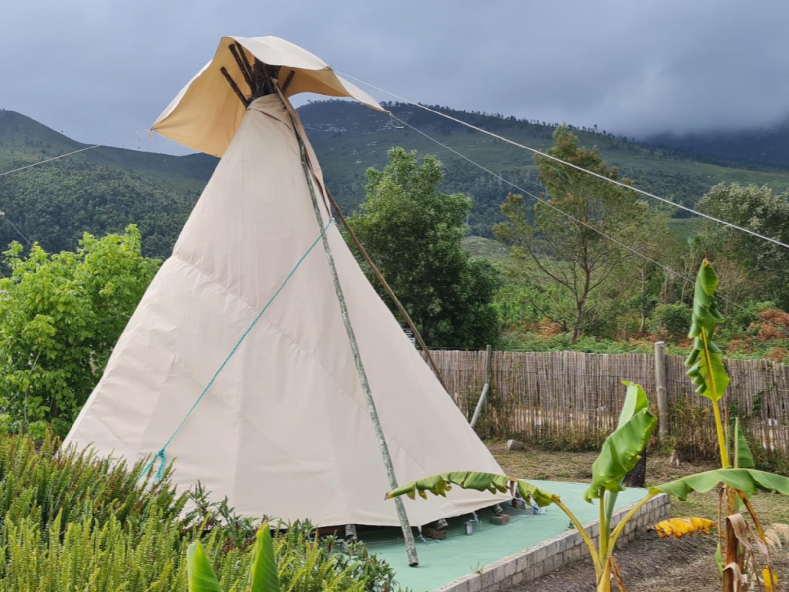 Tsitsikamma Wolf Sanctuary, Teepee Fire, Tent, Architecture