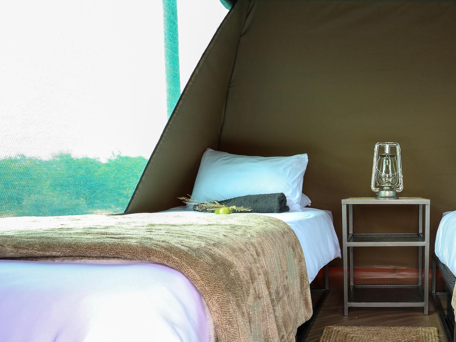 Tswehe Wildlife Reserve, Family Tents, Bedroom