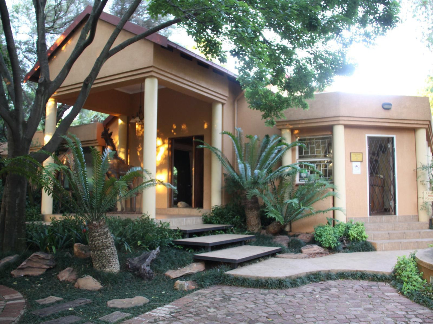 Tuishuis Lodge Clubview Centurion Gauteng South Africa House, Building, Architecture, Palm Tree, Plant, Nature, Wood