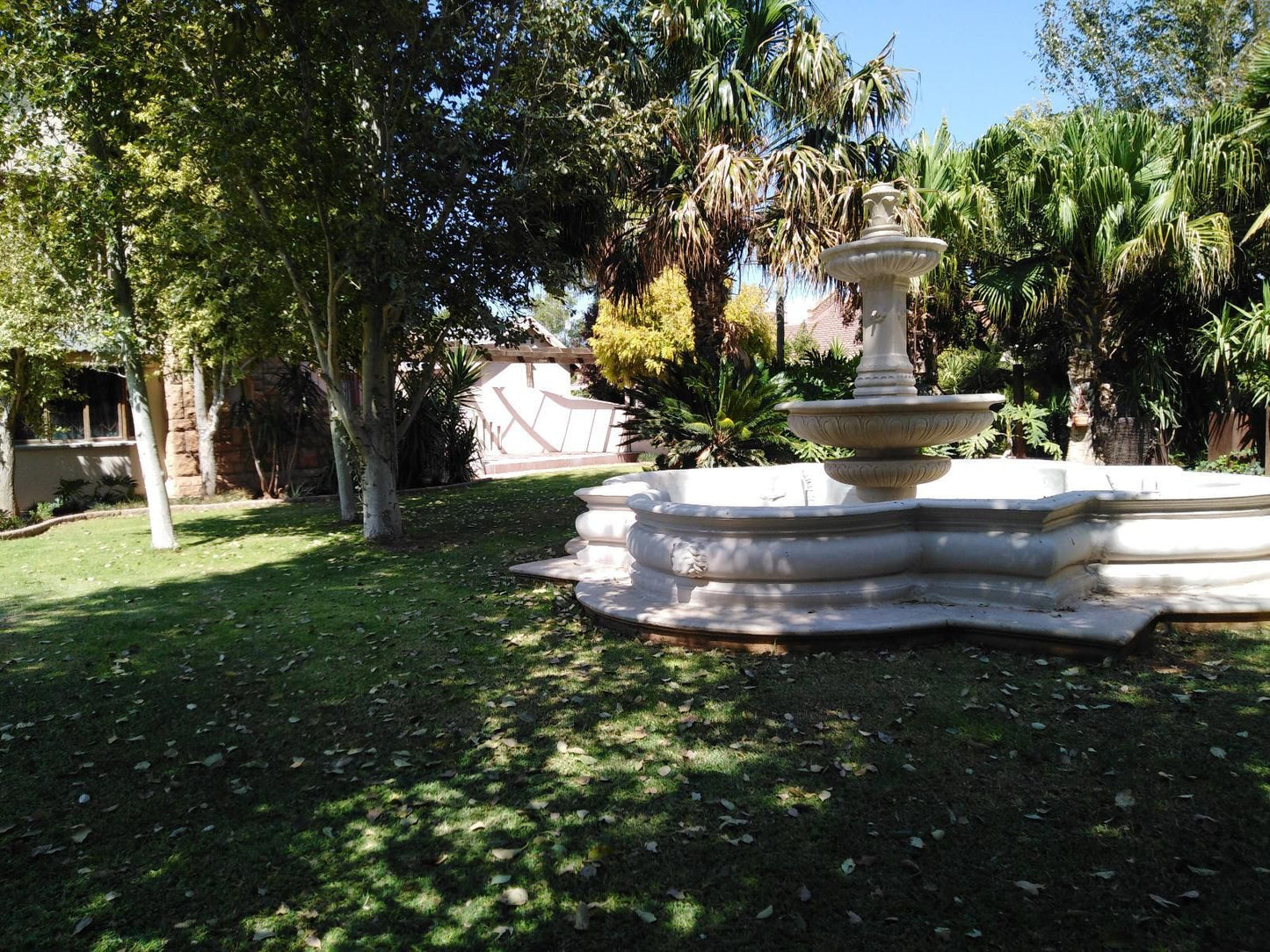 Tuscany Boutique Hotel Vryburg North West Province South Africa Fountain, Architecture, Palm Tree, Plant, Nature, Wood, Cemetery, Religion, Grave, Garden