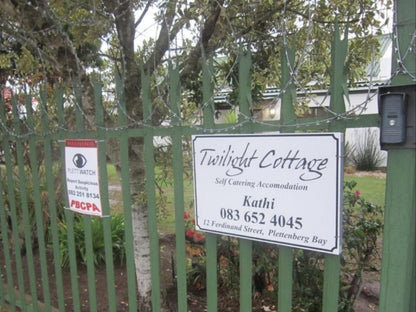 Twilight Cottage, Sign, Text