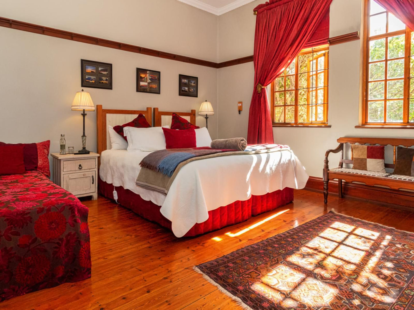 Two King George S Guest House Mill Park Port Elizabeth Eastern Cape South Africa Colorful, Bedroom