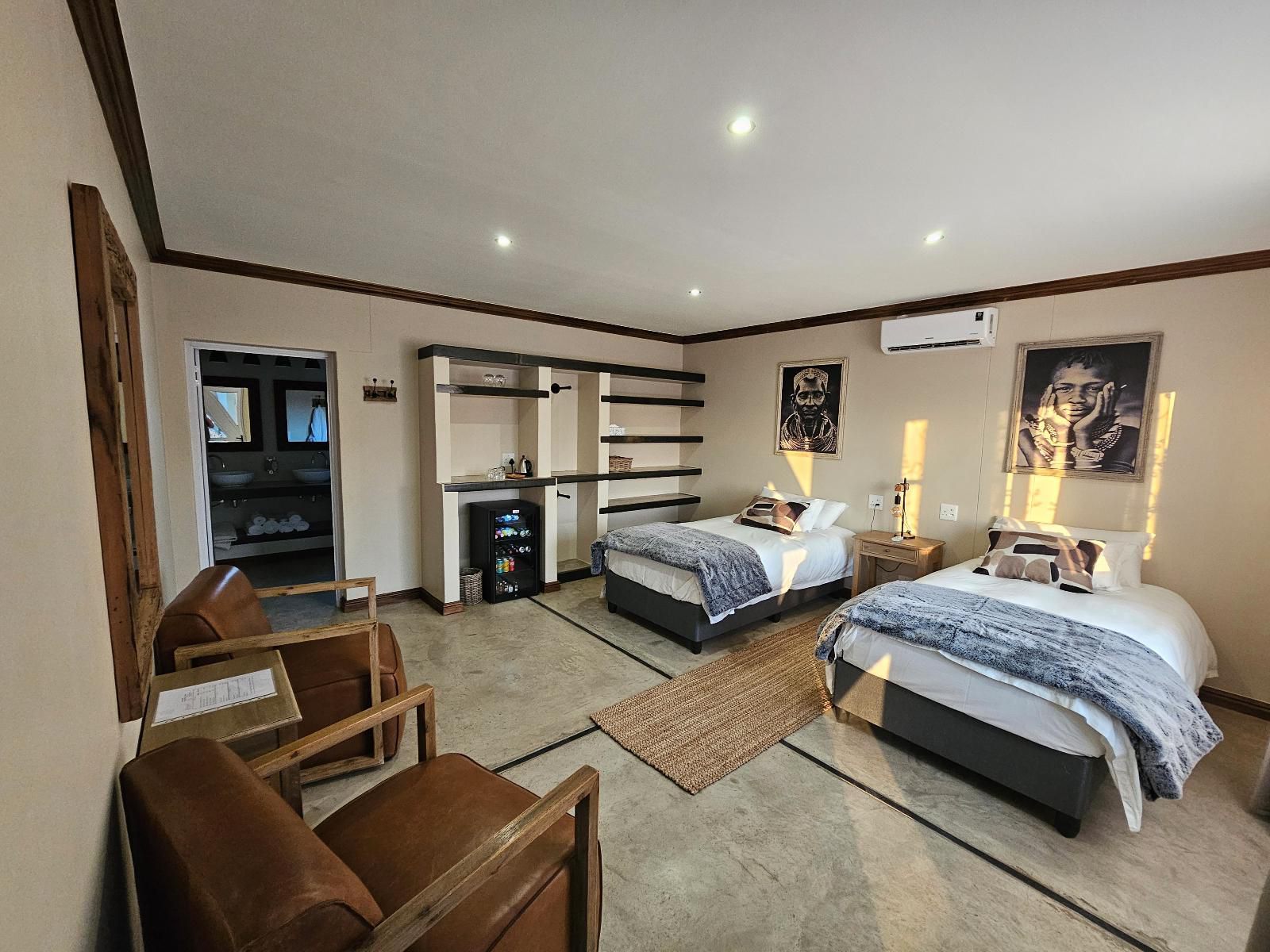 Ugab Game Farm & Lodge, Luxury Twin, Bedroom